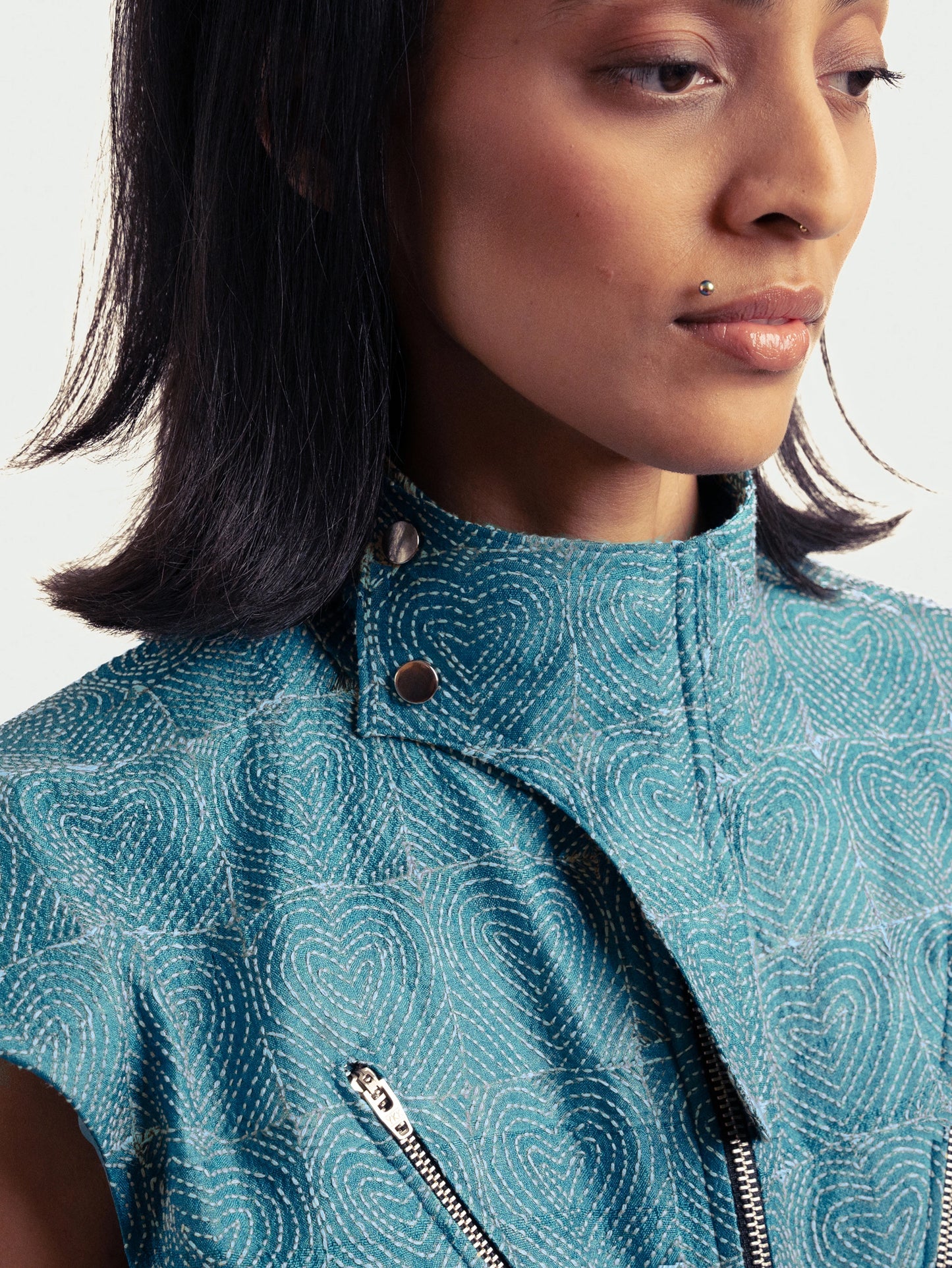 First Cut Kantha Jacket