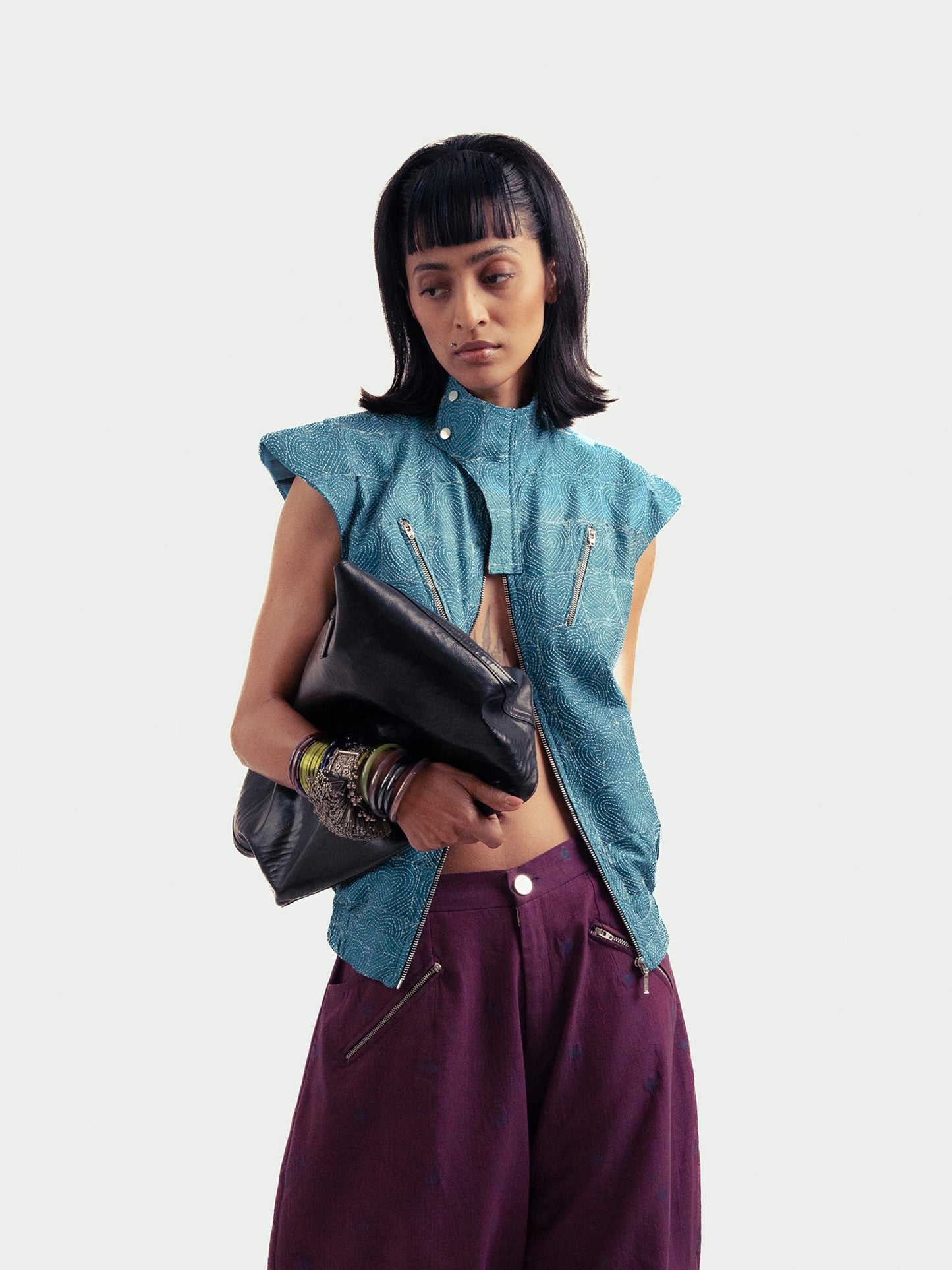 First Cut Kantha Jacket