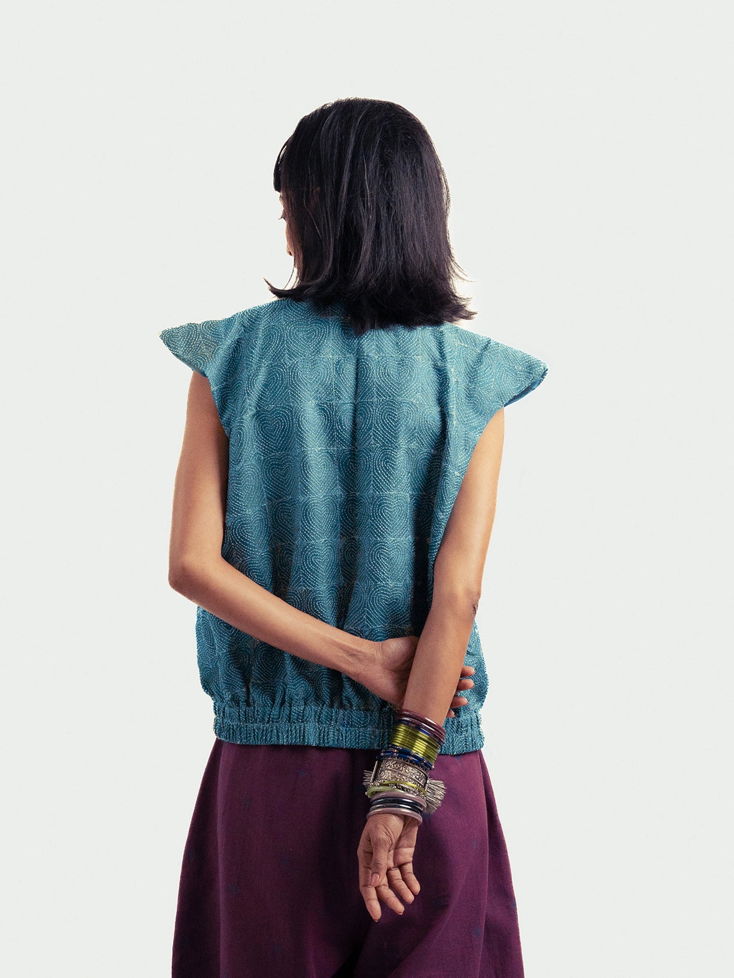 First Cut Kantha Jacket